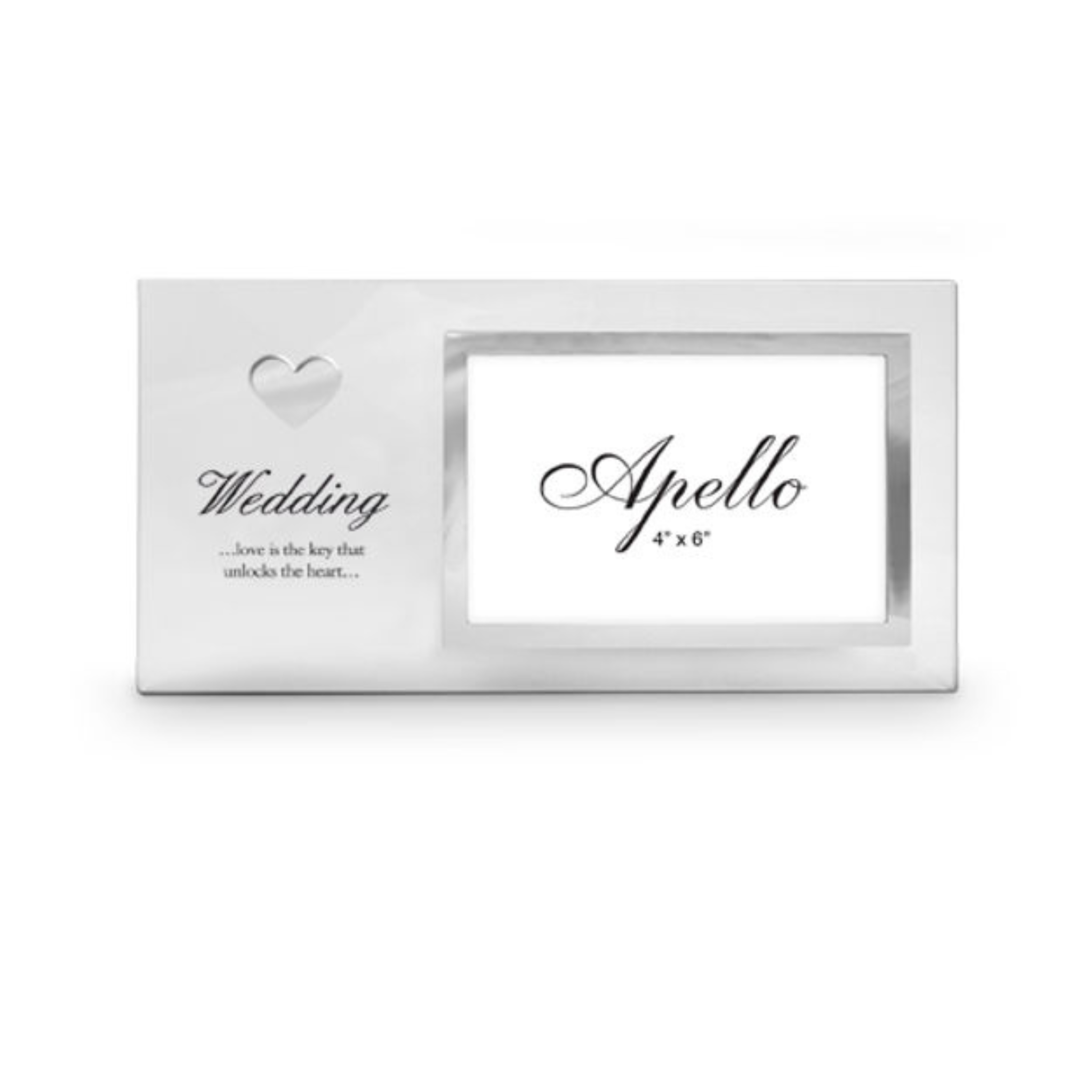 Frame - Wedding Heart Poem