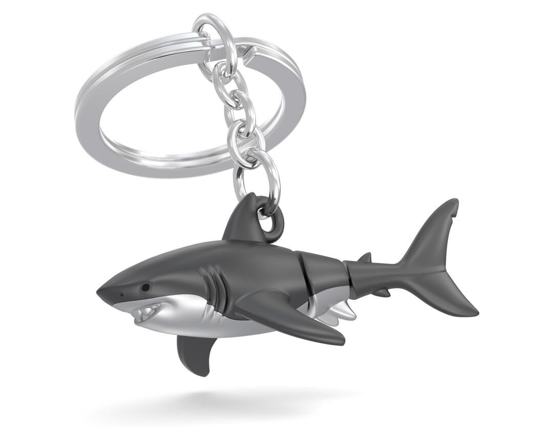 KEYCHAIN SHARK W/MOVING PARTS