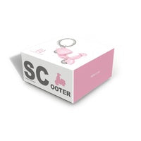 KEYCHAIN SCOOTER SOFT PINK