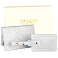 Glitter Travel Set - Silver