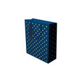 GBAG HD SML GOLD FOIL DOTS ON NAVY