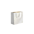 GIFT BAG -QUILTED PEARL<br> SMALL