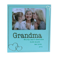 FRAME - GRANDMA FOIL HEART <br> 6x4