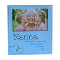 FRAME - NANNA FOIL HEART<br> 6x4