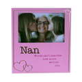 FRAME - NAN FOIL HEART<br> 6x4