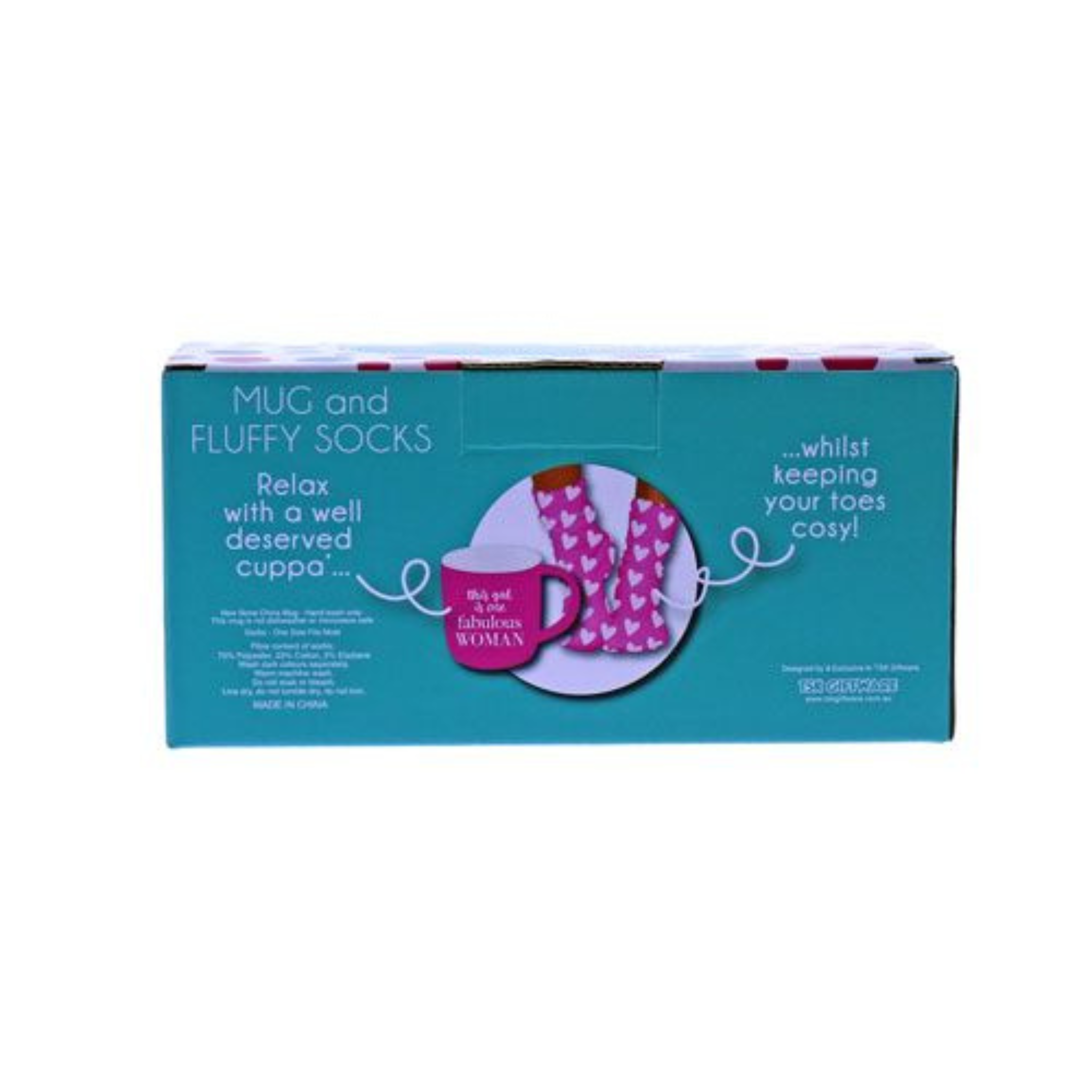 FAB WOMAN MUG FLUFFY SOCK PACK