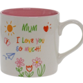 MUM KID ART LOVE YOU MUG