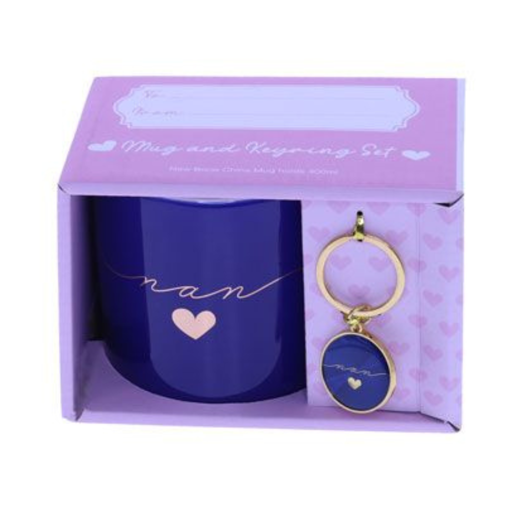 MUG KEYRING PACK<br>NAN GOLD FOIL