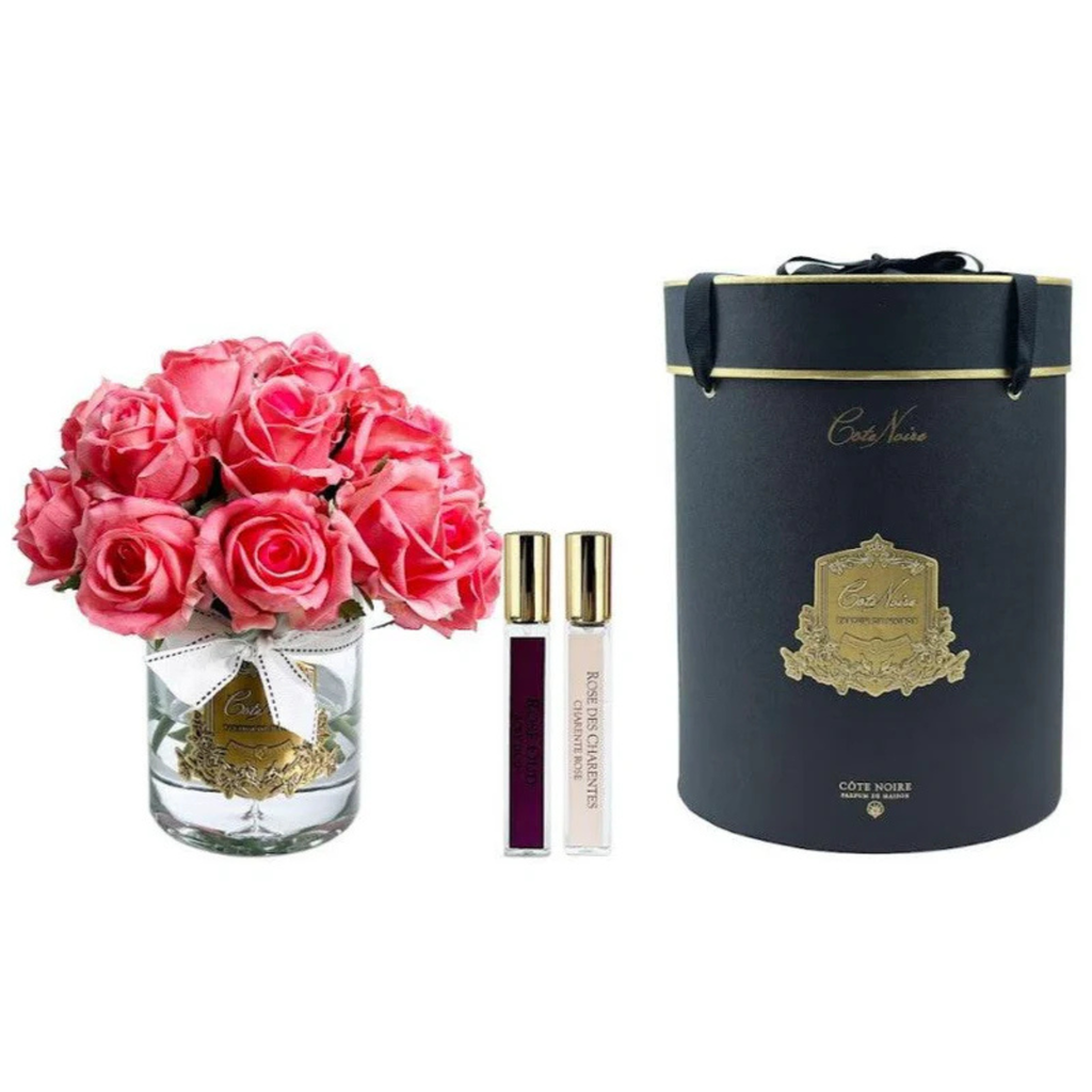 Grand Bouquet <br>White peach - Gold Badge<br> LRB10