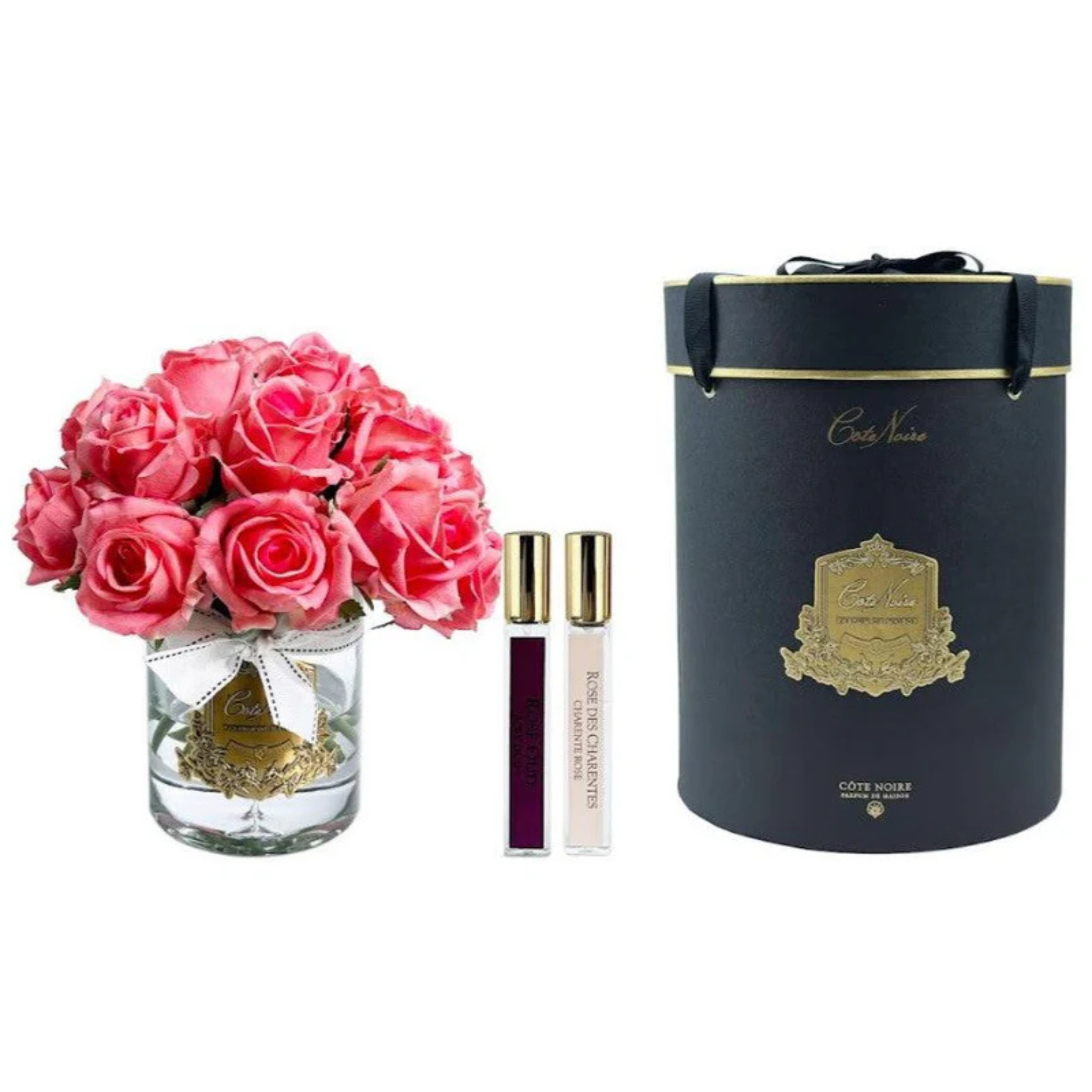 Grand Bouquet <br>White peach - Gold Badge<br> LRB10