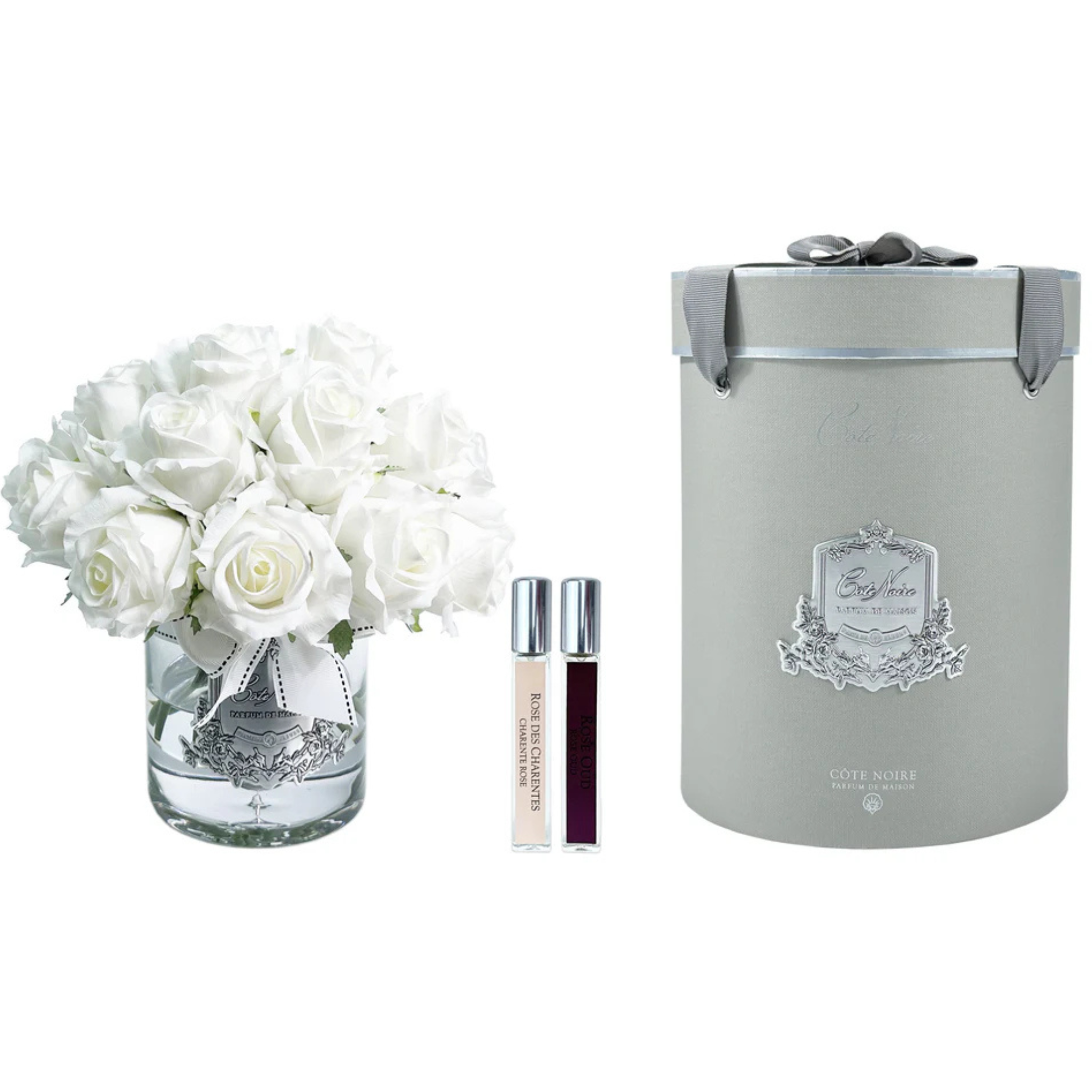 Grand Bouquet <br>White - Silver Badge<br> LRB01