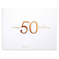 50TH ROSE GOLD GUEST BOOK