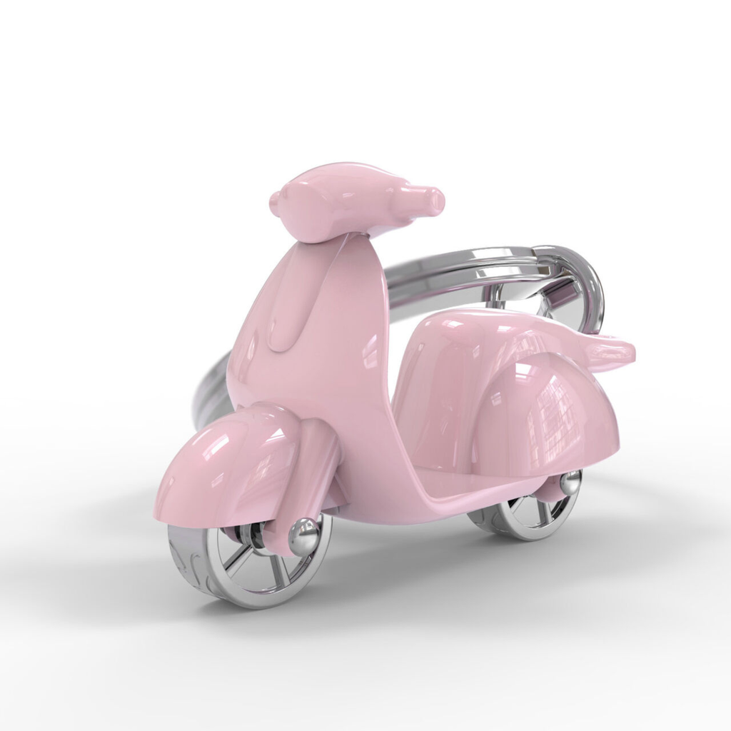 KEYCHAIN SCOOTER SOFT PINK