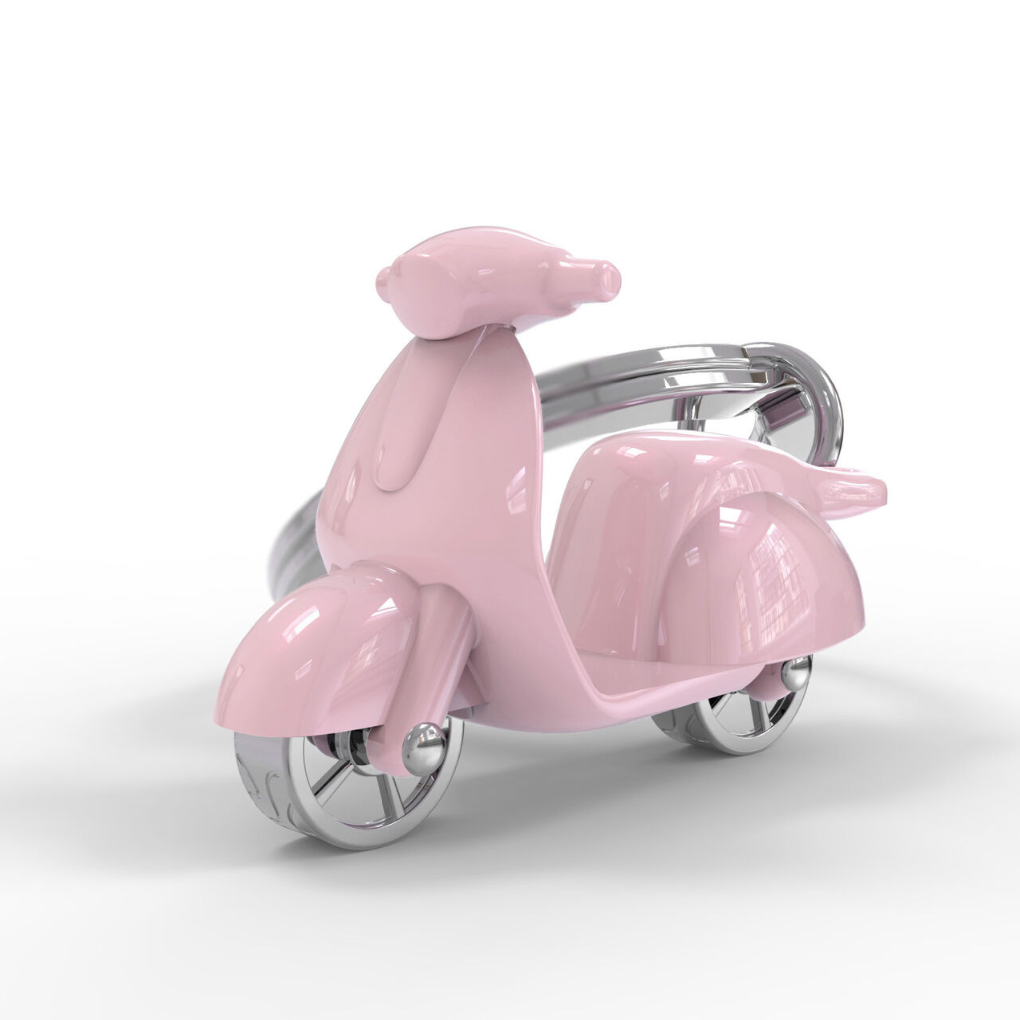 KEYCHAIN SCOOTER SOFT PINK