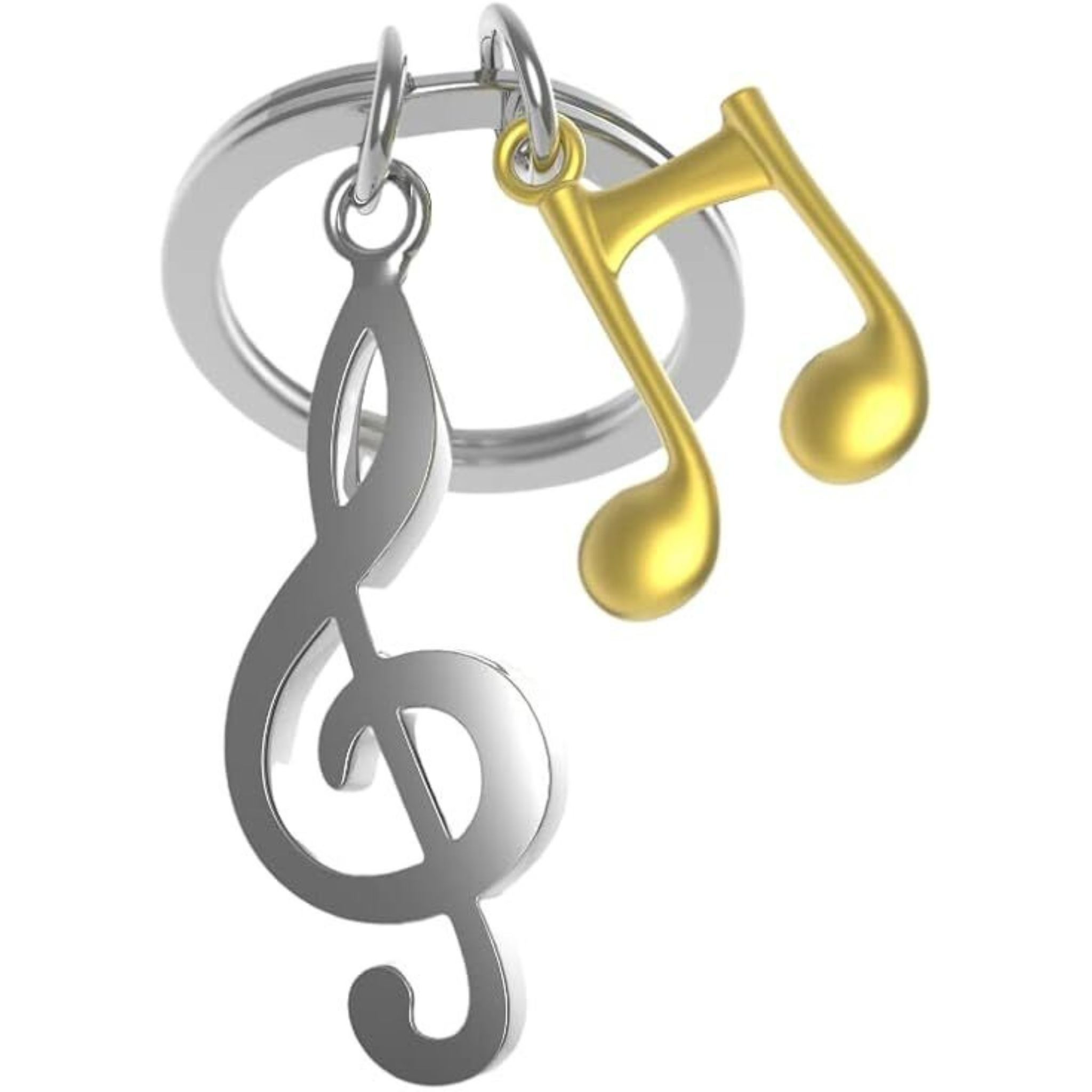 KEYCHAIN MUSIC NOTES