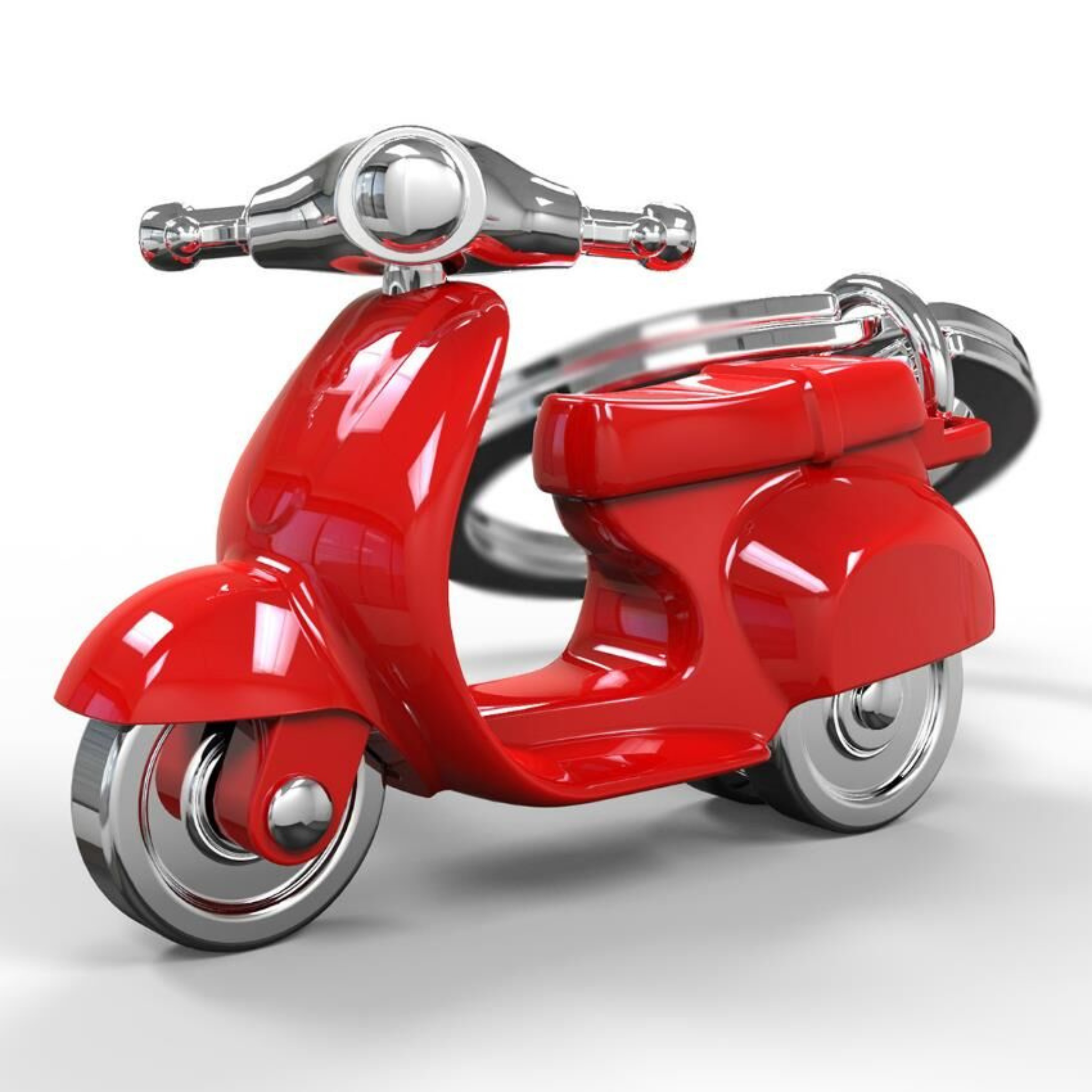 KEYCHAIN RED SCOOTER