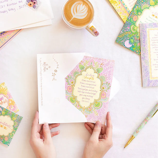 Healing Thoughts Greeting Card