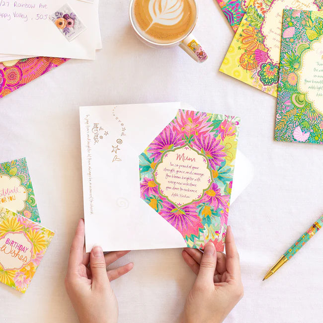 Mum Bloom Brighter Greeting Card