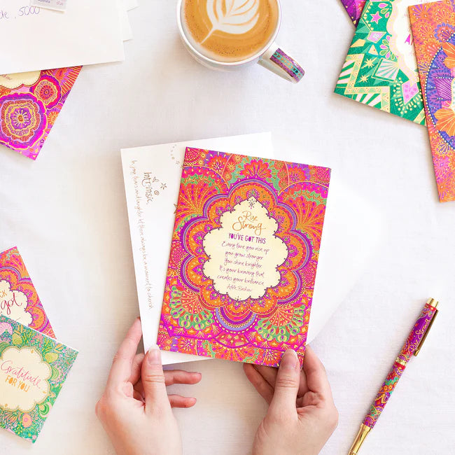 Rise Strong Greeting Card