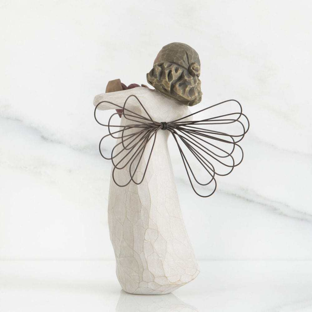 Figurine – Willow Tree  <br>  With Love Angel (Darker Skin)