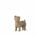 Figurine – Willow Tree  <br>  Love My Dog (Standing) Dark
