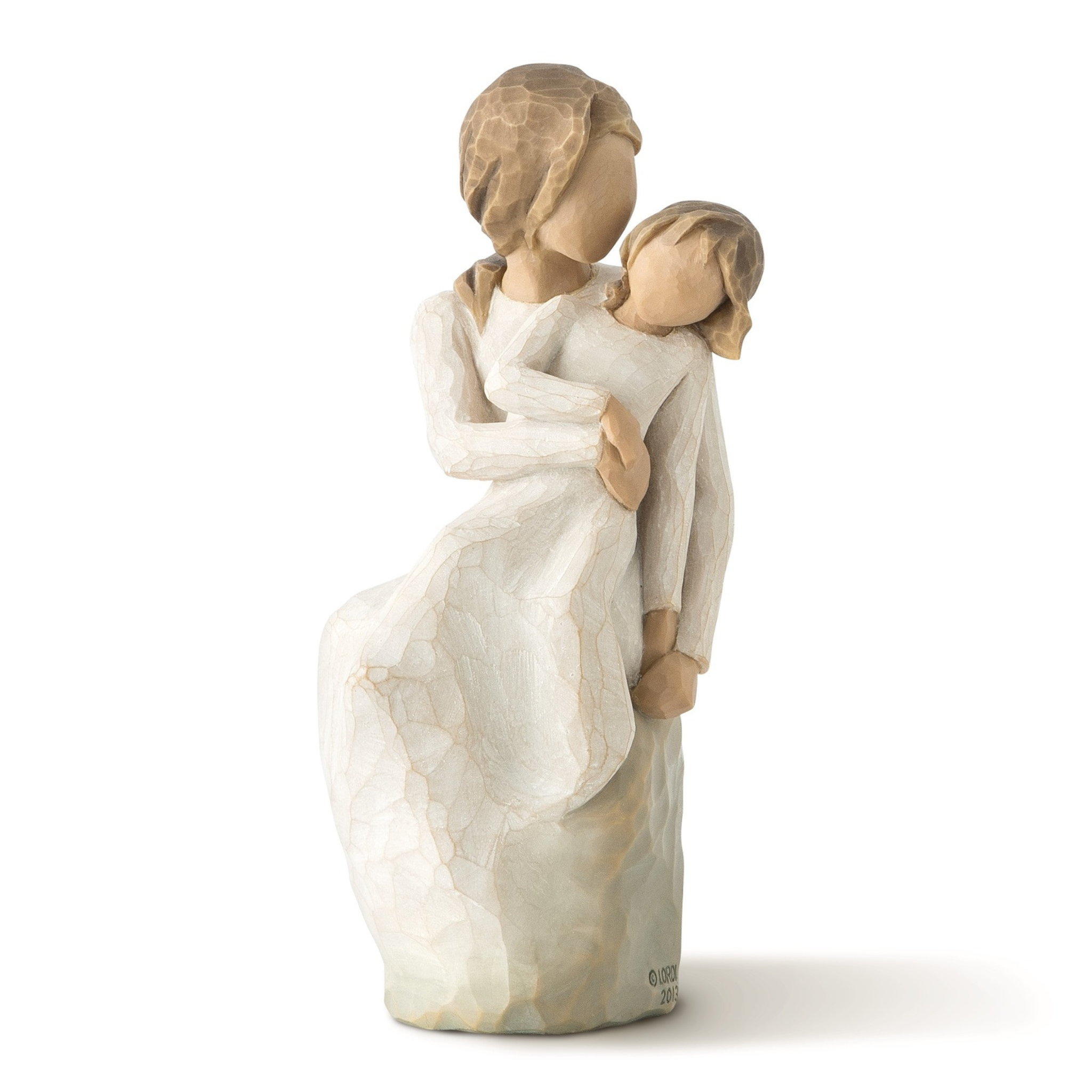 Figurine – Willow Tree  <br>  Mother, Daughter Sitting