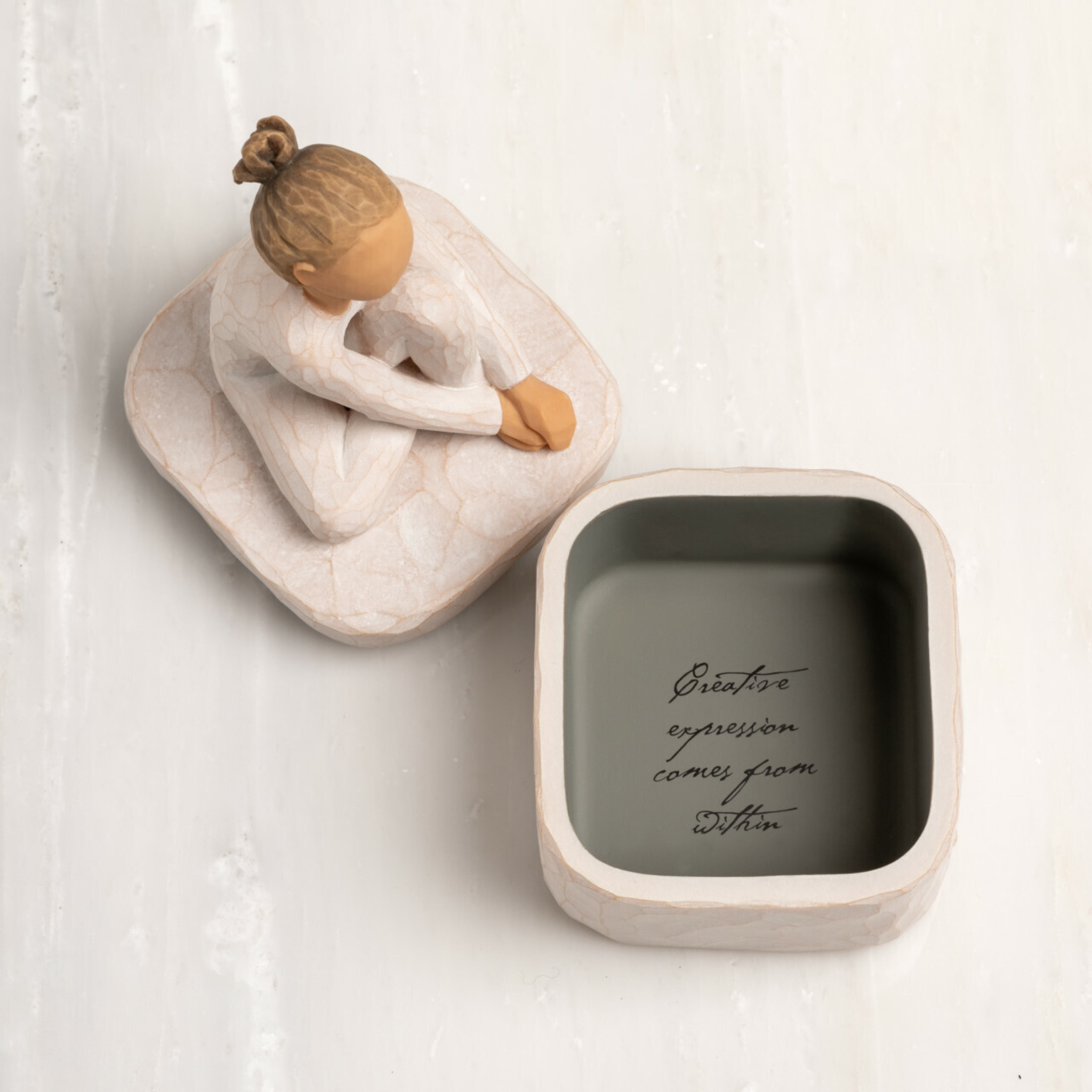 Figurine – Willow Tree  <br>  The Dance Keepsake Box