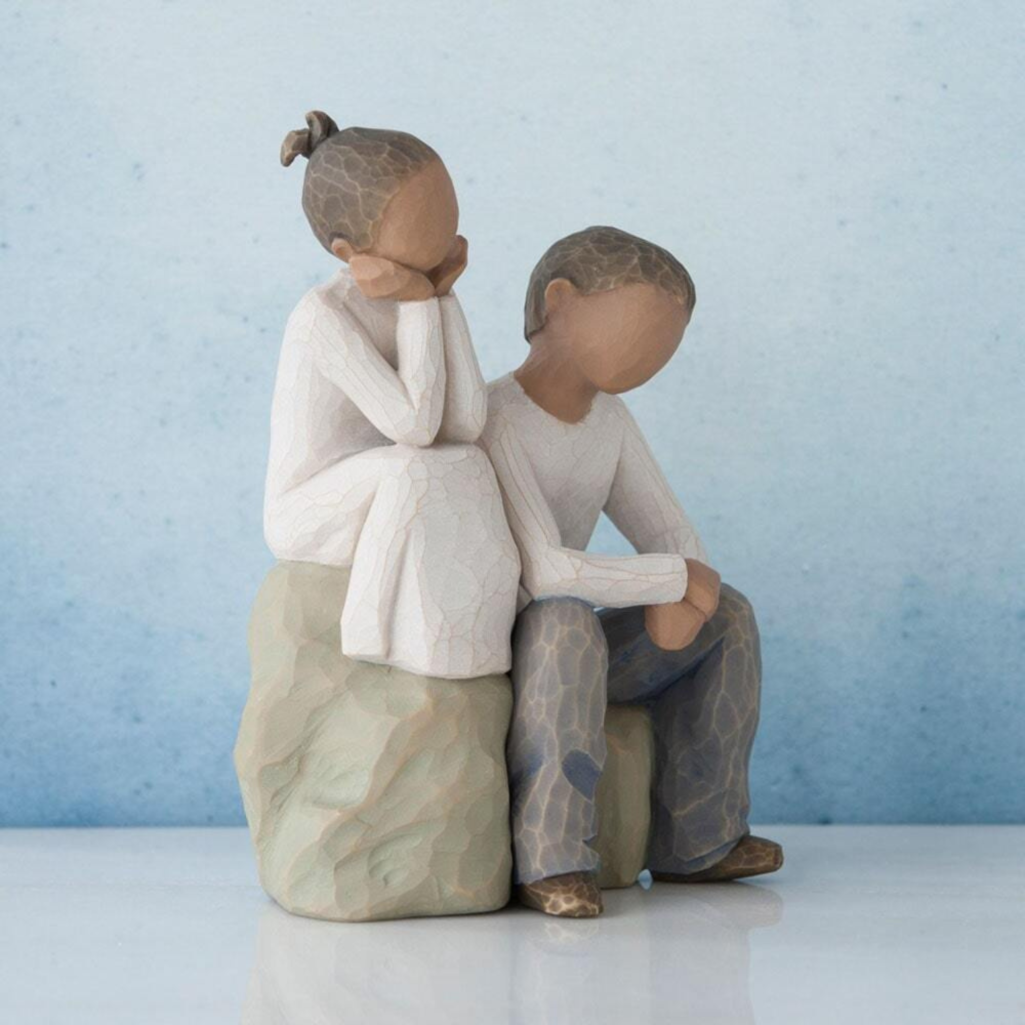 Figurine – Willow Tree  <br>  Brother and Sister