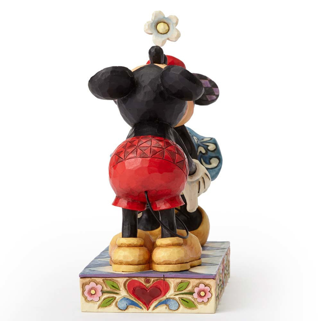 Disney Traditions - 16.5cm <br> Mickey & Minnie Kissing