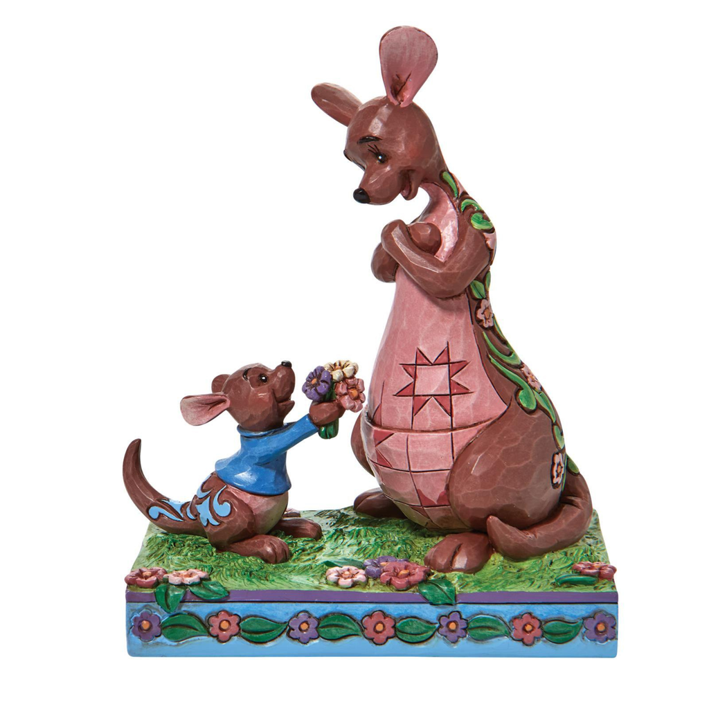 Disney Traditions - 15cm <br> Roo Giving Kanga Flowers