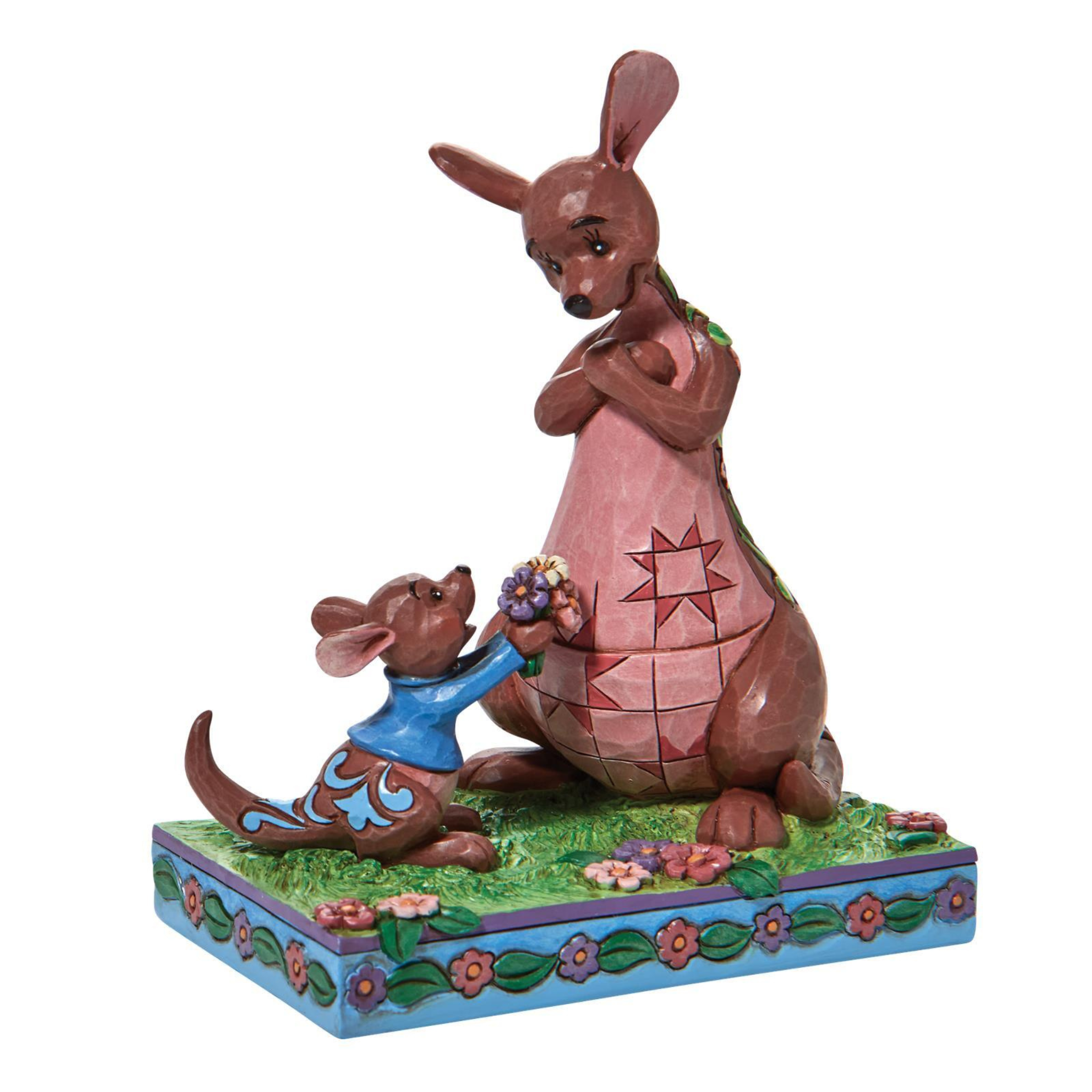 Disney Traditions - 15cm <br> Roo Giving Kanga Flowers