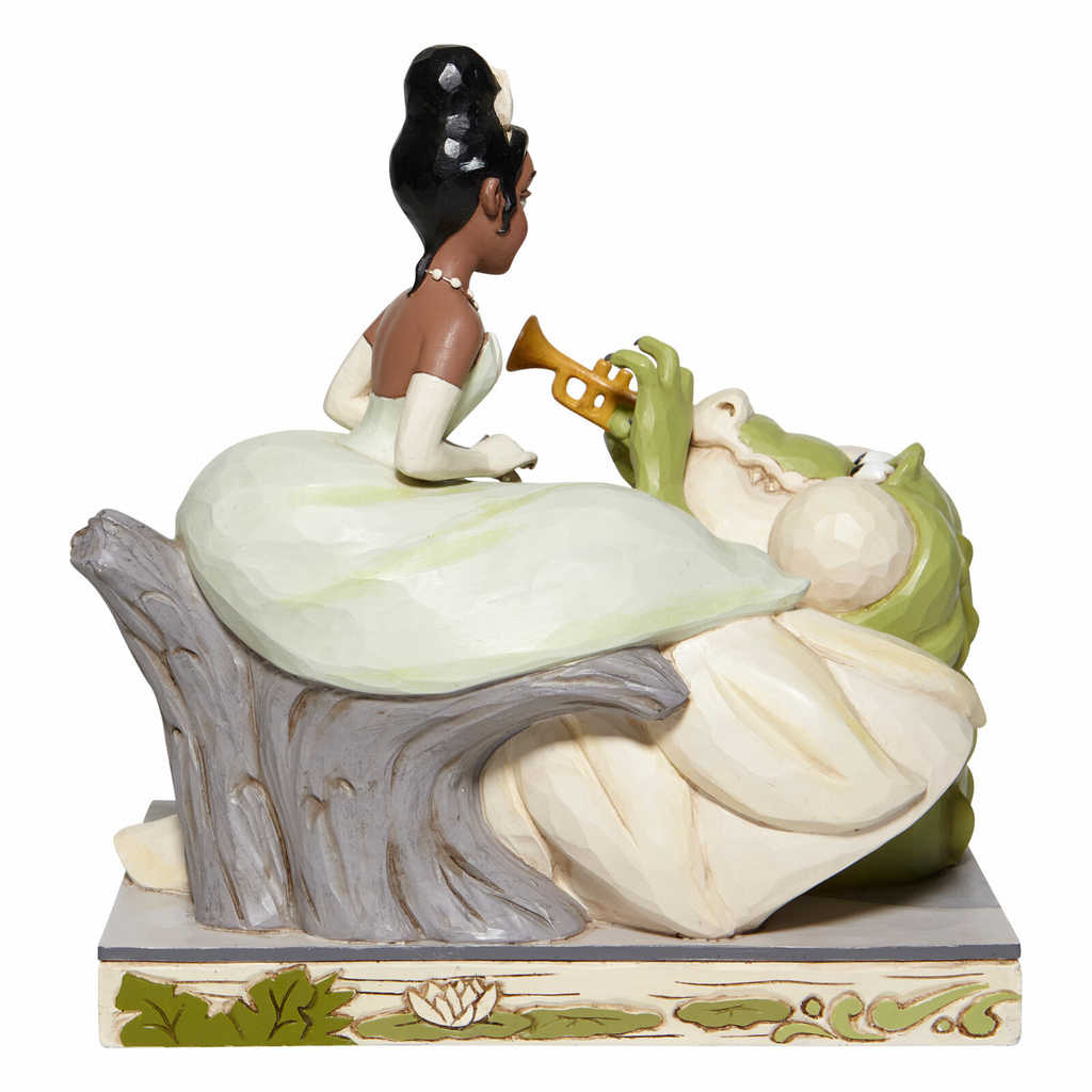 Disney Traditions -  19cm <br> White Woodland Tiana with Louie