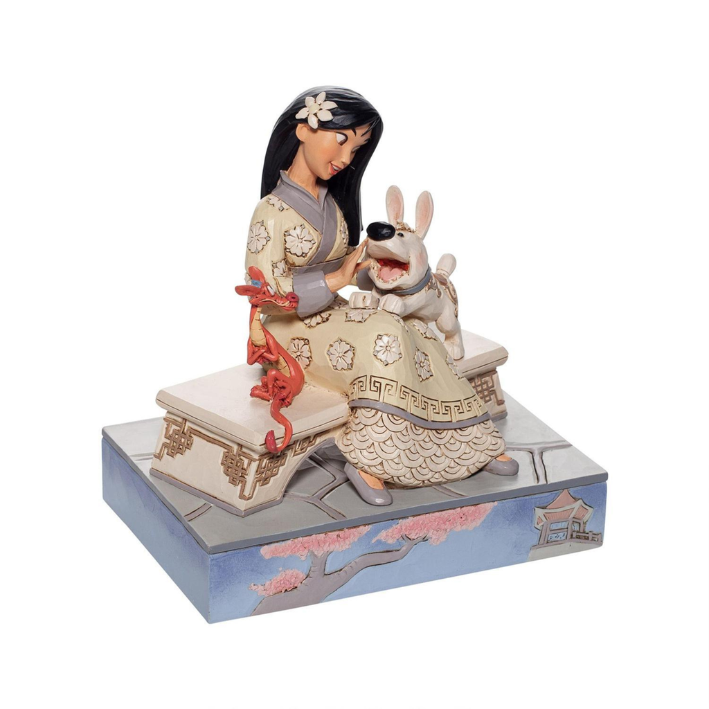 Disney Traditions - 14cm <br>  White Woodland Mulan