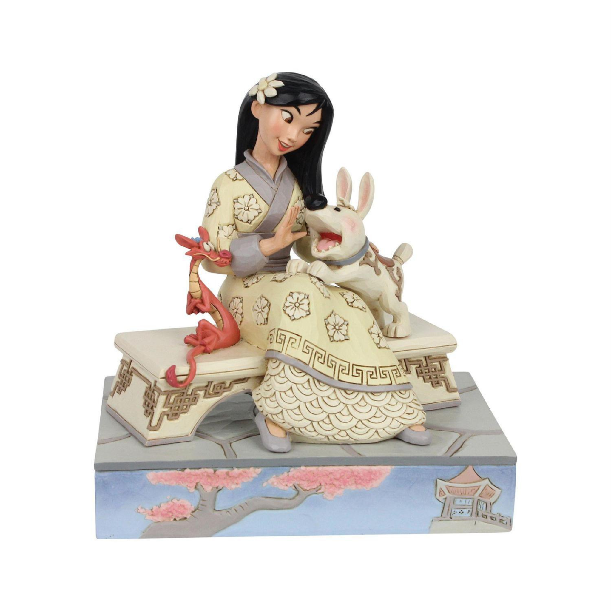 Disney Traditions - 14cm <br>  White Woodland Mulan