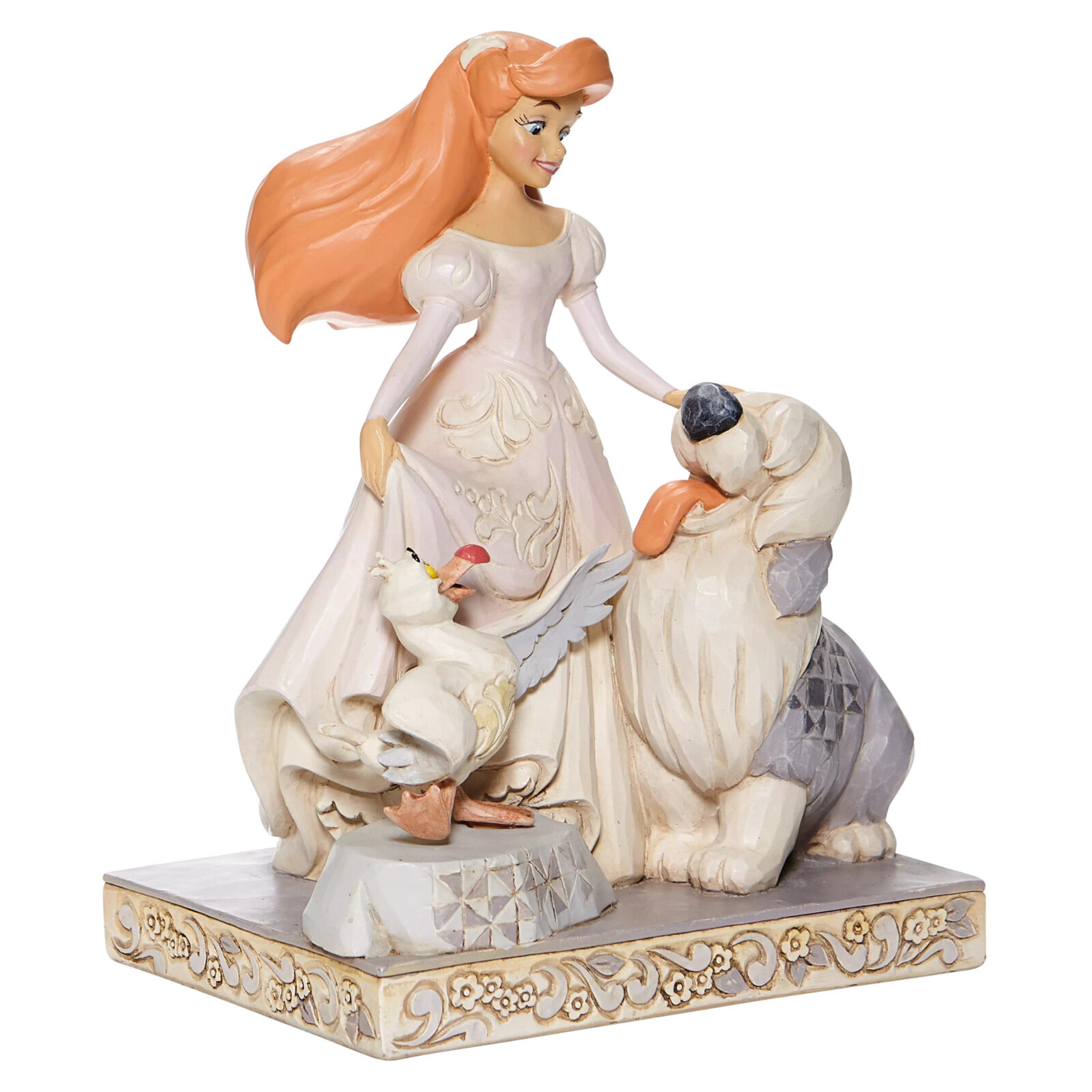 Disney Traditions - 19.5cm<br> White Woodland Ariel