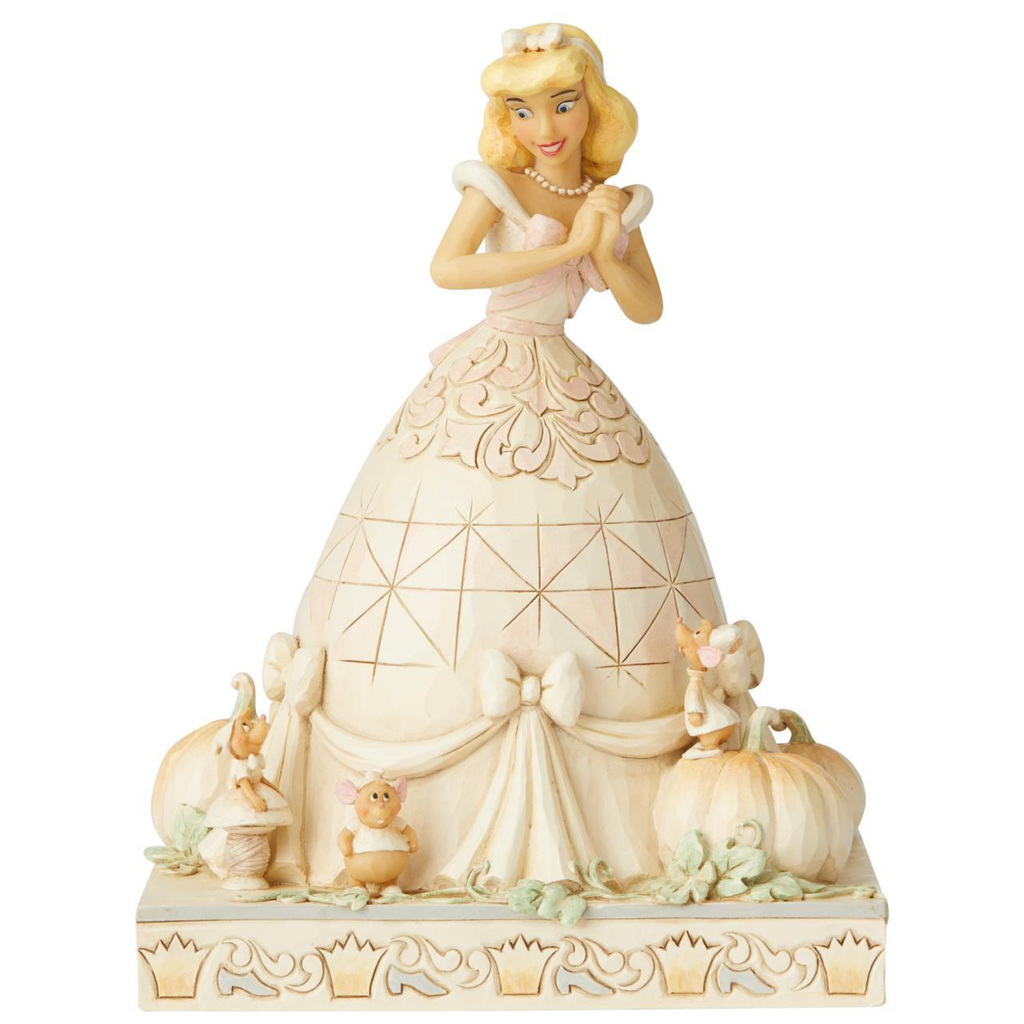 Disney Traditions - 20cm <br> White Woodland Cinderella
