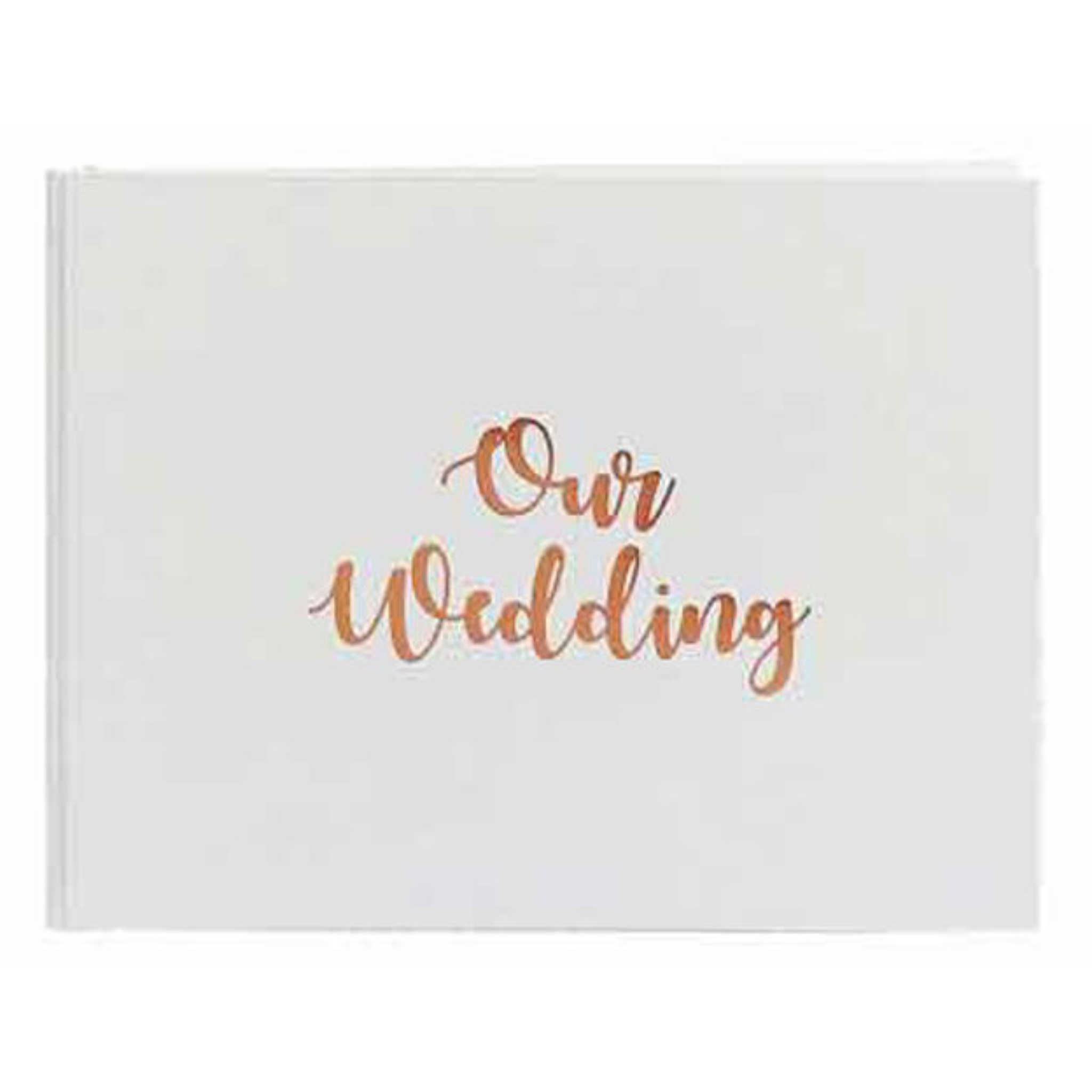 WEDDING GUEST BOOK OUR WEDDING