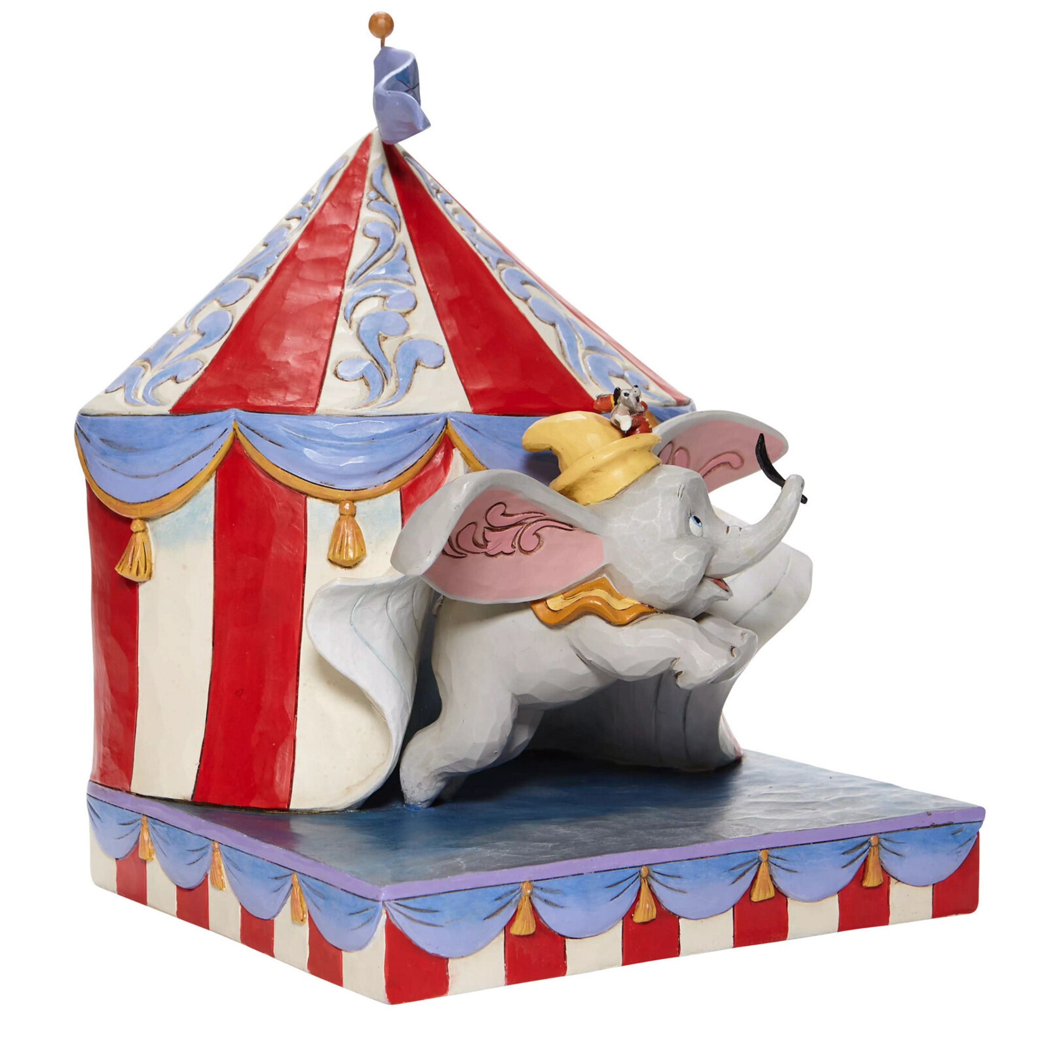 Disney Traditions -  24cm <br>  Dumbo Flying out of Tent Scene