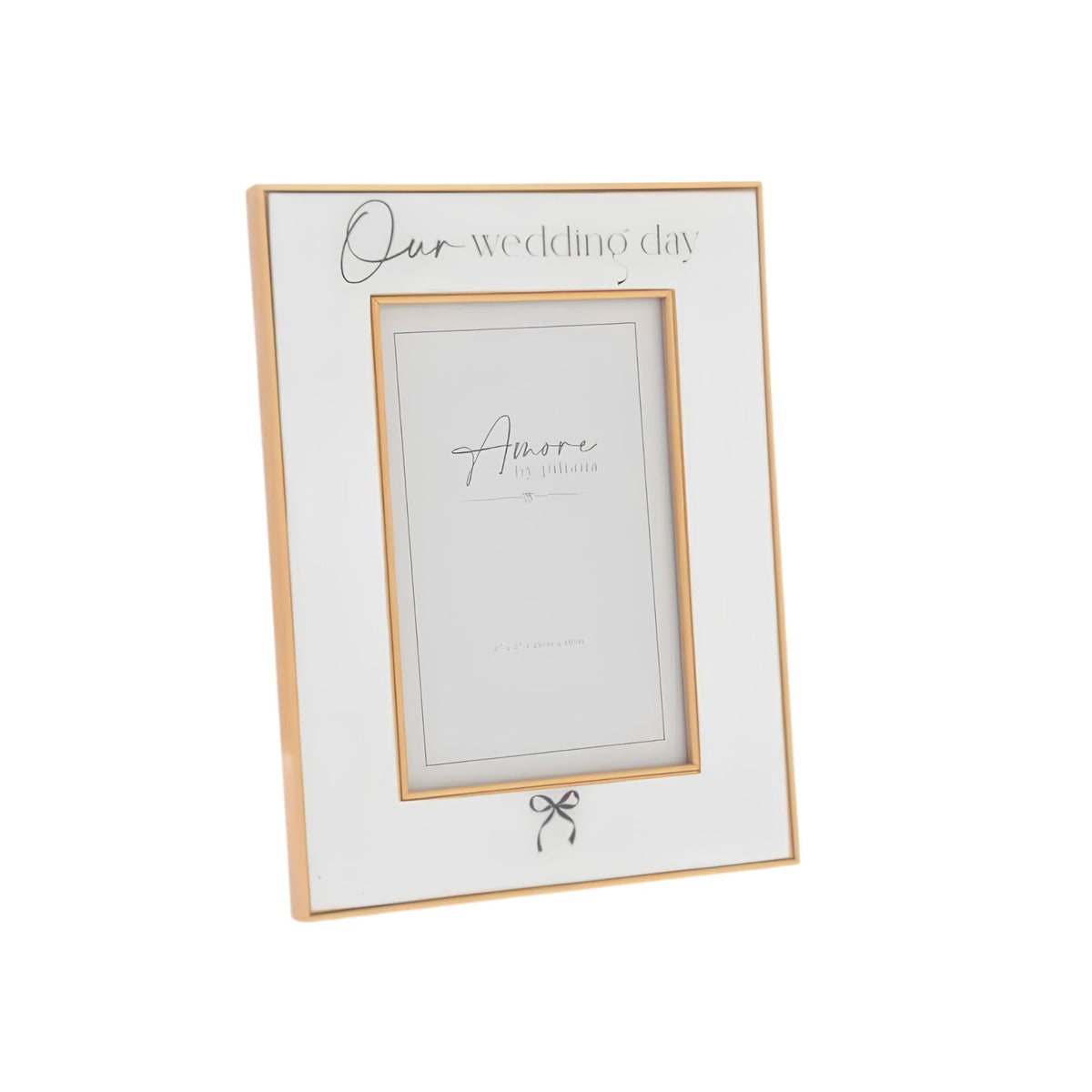 Amore Our Wedding Gold Frame