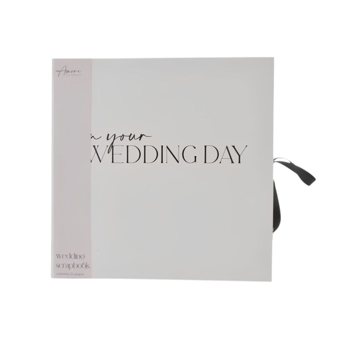 Amore Wedding Scrapbook, large format