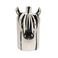 Zebra Animal Planter, ceramic novelty plant pot