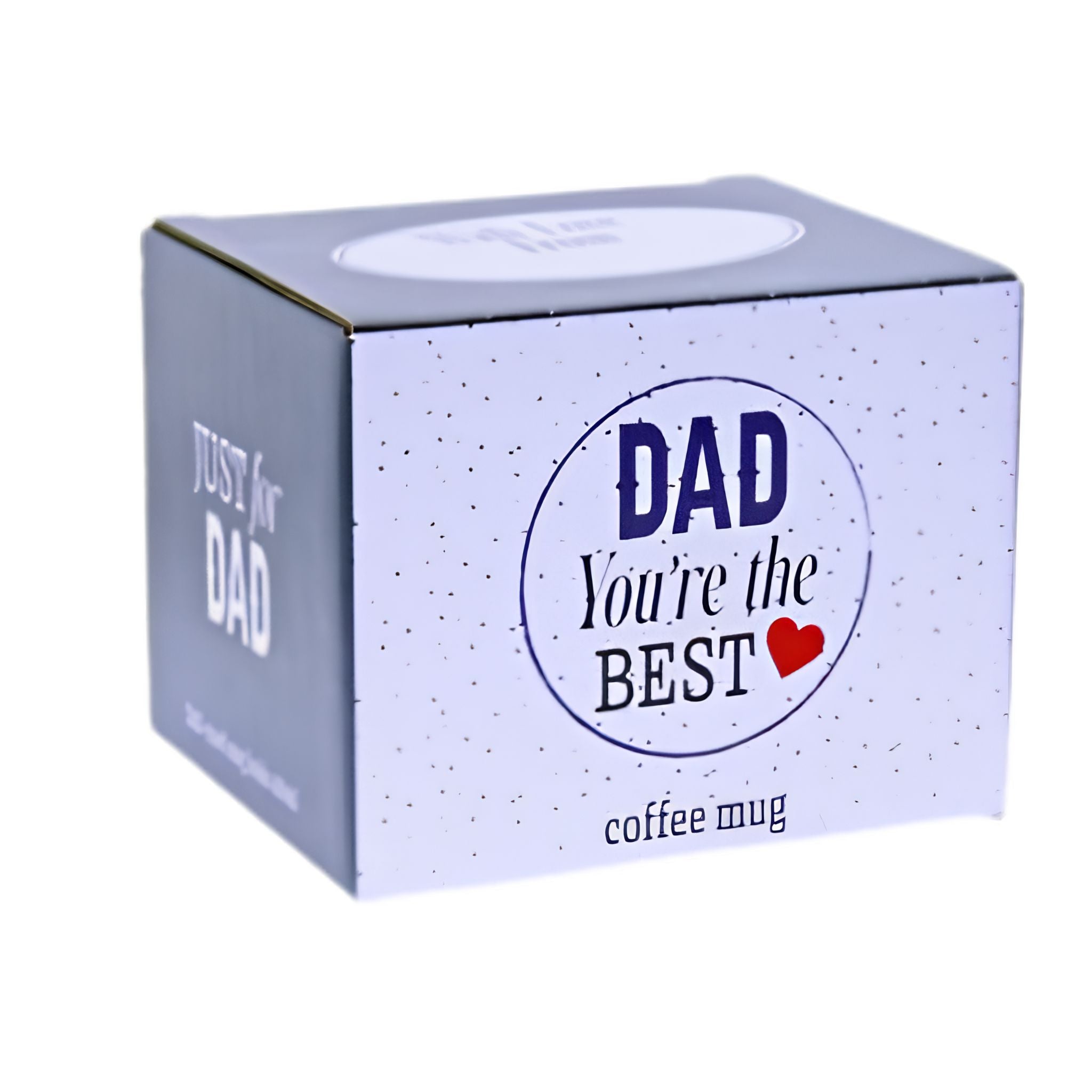 Best Dad in World big mug presented in matching all-over print gift box