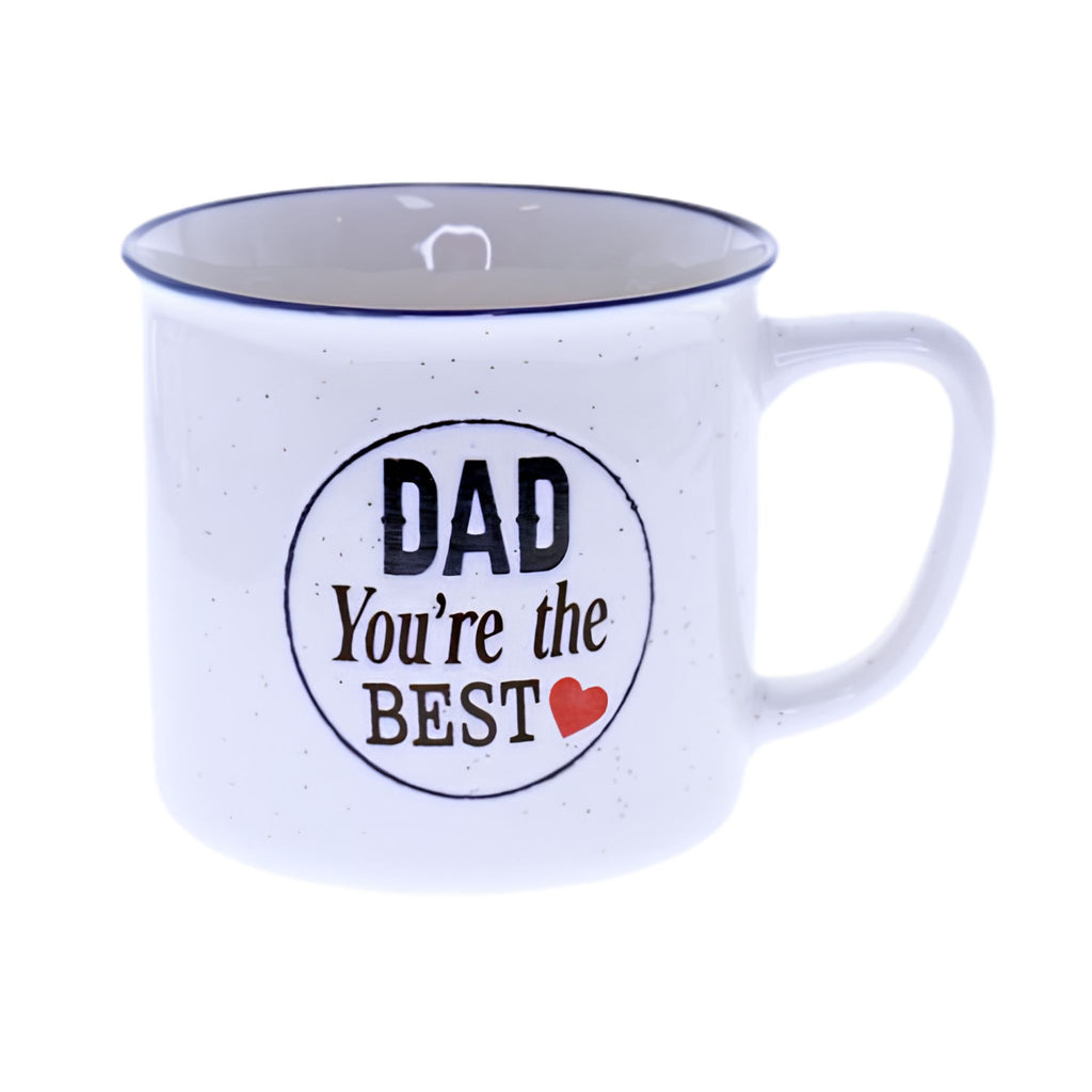 Best Dad in World big bone china mug, Father's Day gift