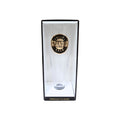Best Grandad Ever pilsner glass with gold foil print on black glass, Father's Day gift