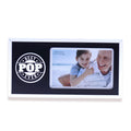 Best Pop Ever 6x4 white 3D border photo frame, Father's Day gift