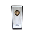 Best Pop Ever pilsner glass with gold foil print on black glass, Father's Day gift