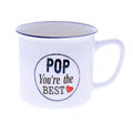 Best Pop in World big bone china mug, Father's Day gift