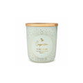 Capricorn Sentiment Candle in etched glass, zodiac gift