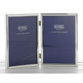 Classic Silver Double Frame, holds two 4x6 photos