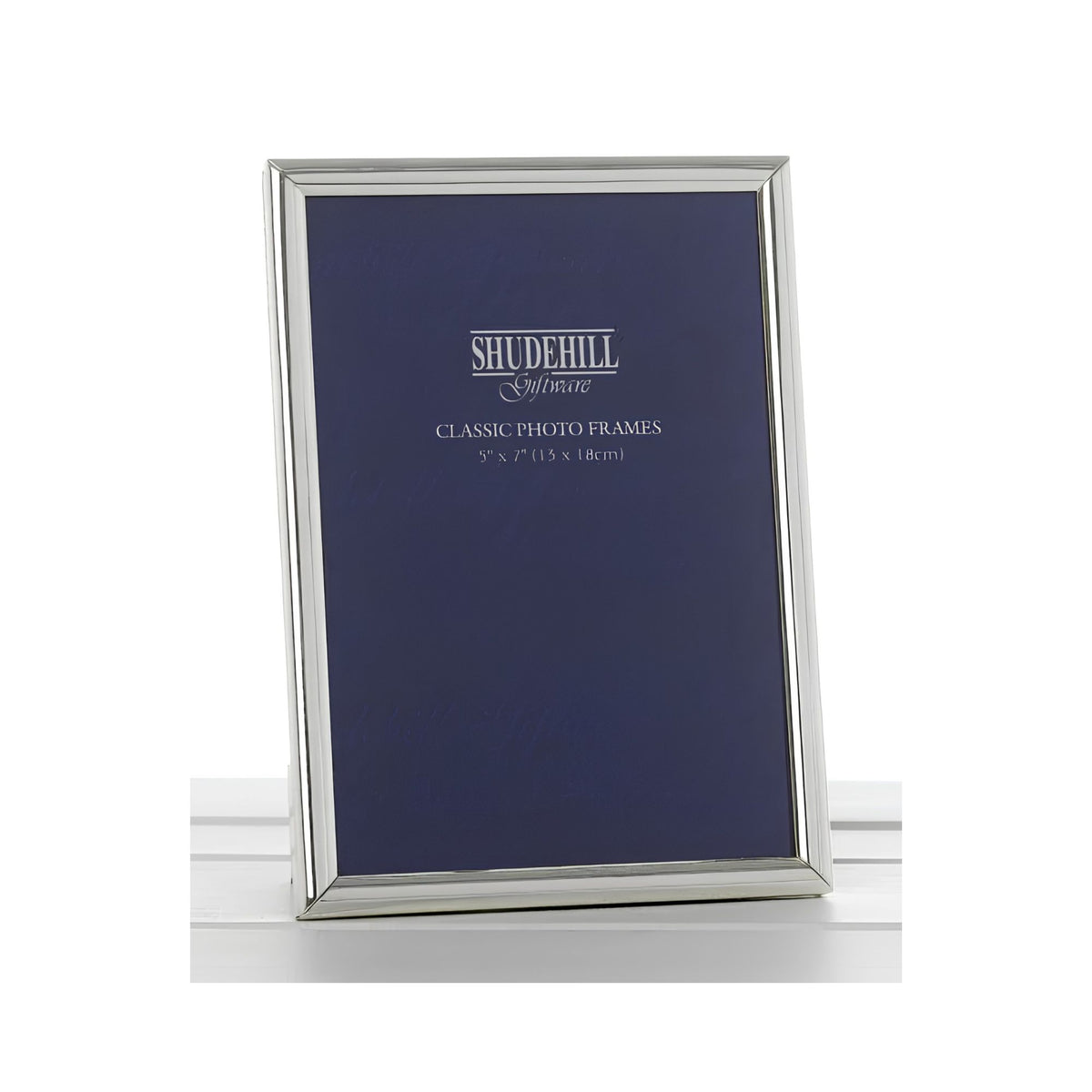 Classic Silver Frame, holds a 5x7 photo